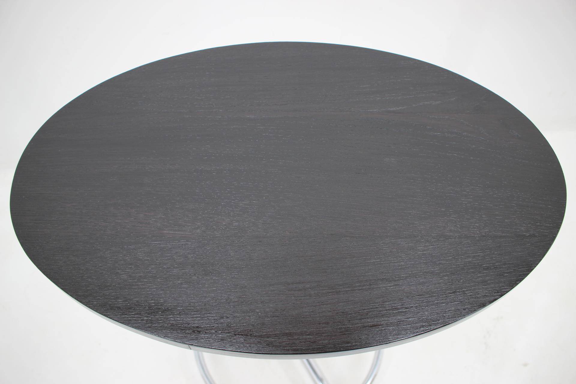 Rare Bauhaus Chrome Table by Robert Slezak, 1930s