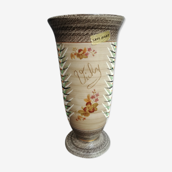 Vase en grès signé par l'artiste Waillault