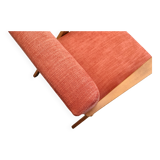 Mid Century Easy Chair Model B - 310 Var in Rusty Orange