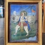 Indian miniature depicting an avatar of Anupam the monkey god