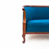 Historic living room set, Northern Europe, circa 1900, after renovation