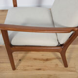 PJ112 Lounge Chairs by Ole Wanscher for Poul Jeppesens, 1960s, Set of 2