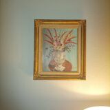 Pretty painting signed Juliette Juvin lower right
