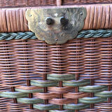 Vintage wicker chest