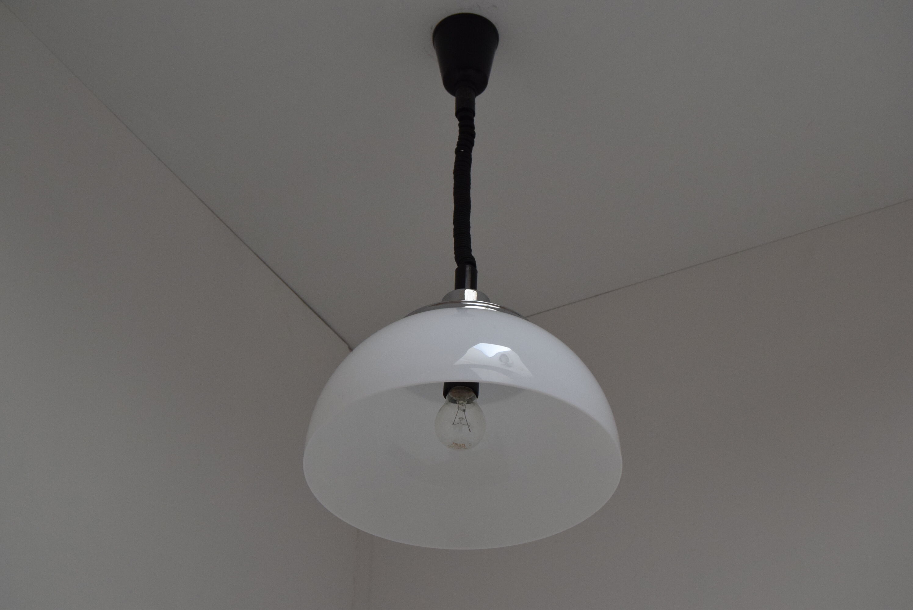 Mid-century pendant Meblo designed by Harvey Guzzini, Space Age,1970‘s