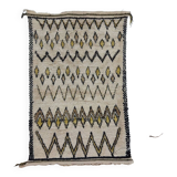 Handmade wool Berber rug 187x117cm