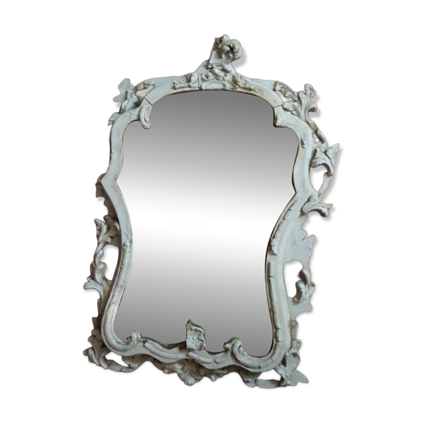 Miroir mural vintage baroque / rococo – Cadre orné shabby chic