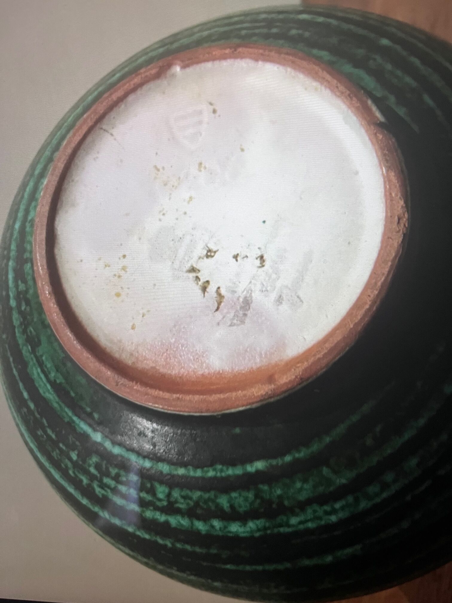 The 1950s ceramic vase