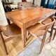 Dining table + 6 chairs inspired by Hans J. Wegner CH30 – rosewood wood