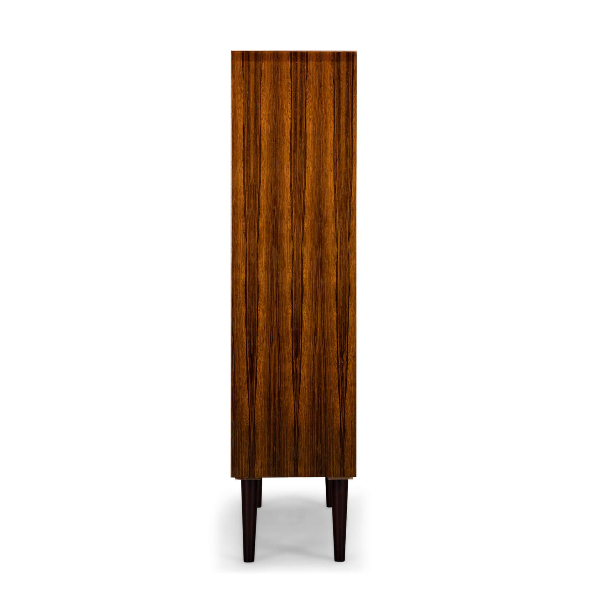 Danish midcentury modern  Rosewood Bookcase by Hundevad & Co, 1960s