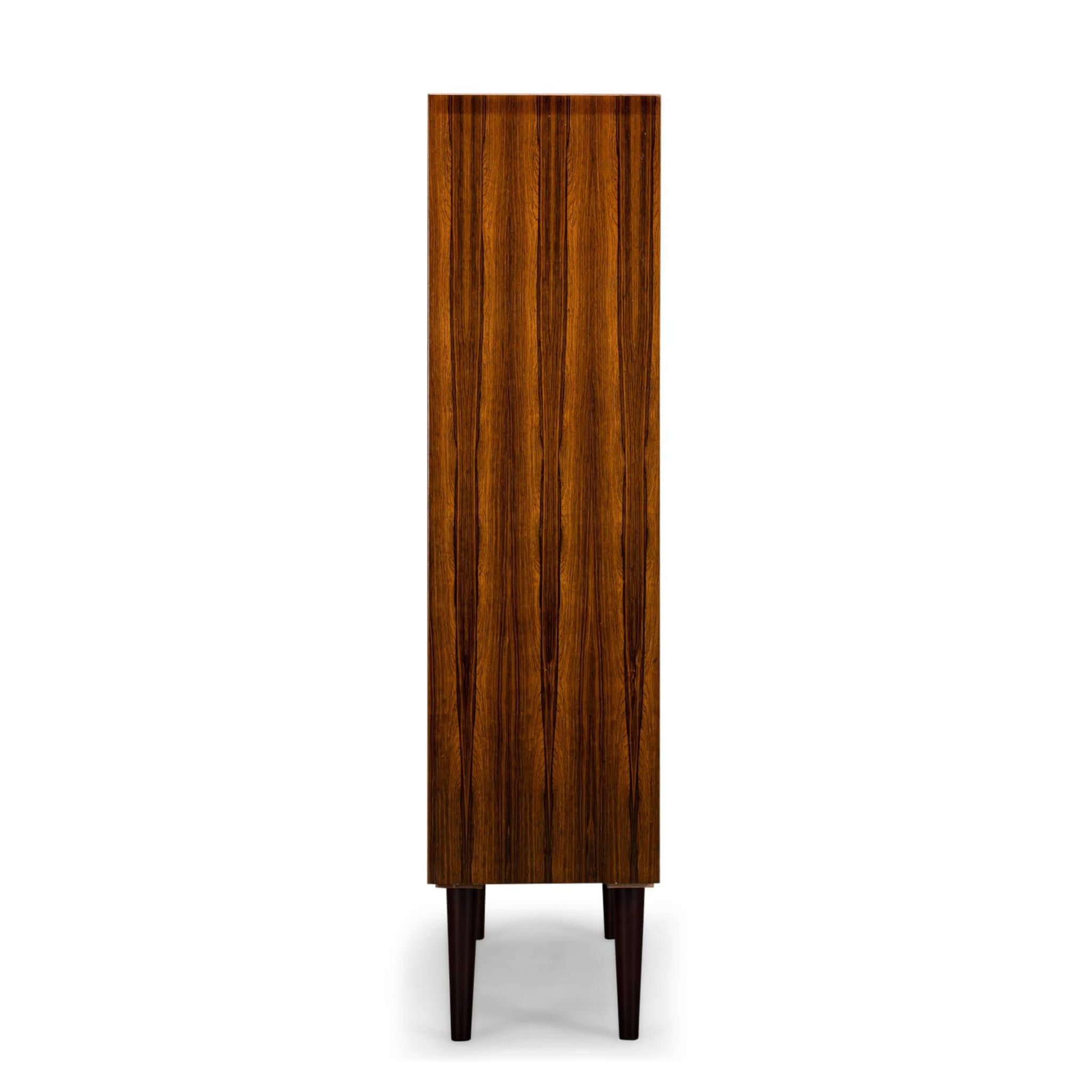 Danish midcentury modern  Rosewood Bookcase by Hundevad & Co, 1960s