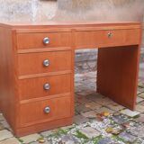 Vintage desk 40s in light oak