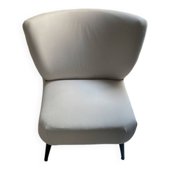 Fauteuil AM.PM blanc cassé