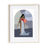 The Source, art print 13x18 cm, numbered and signed