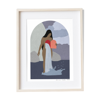 The Source, art print 13x18 cm, numbered and signed