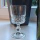 Set of 9 crystal wine glasses 50s