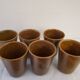 70's sandstone mugs