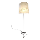 Brass floor lamp