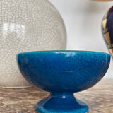 Art Deco cracked ceramic cup