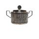 Art Deco sugar bowl from Hefra, Poland, 1970s