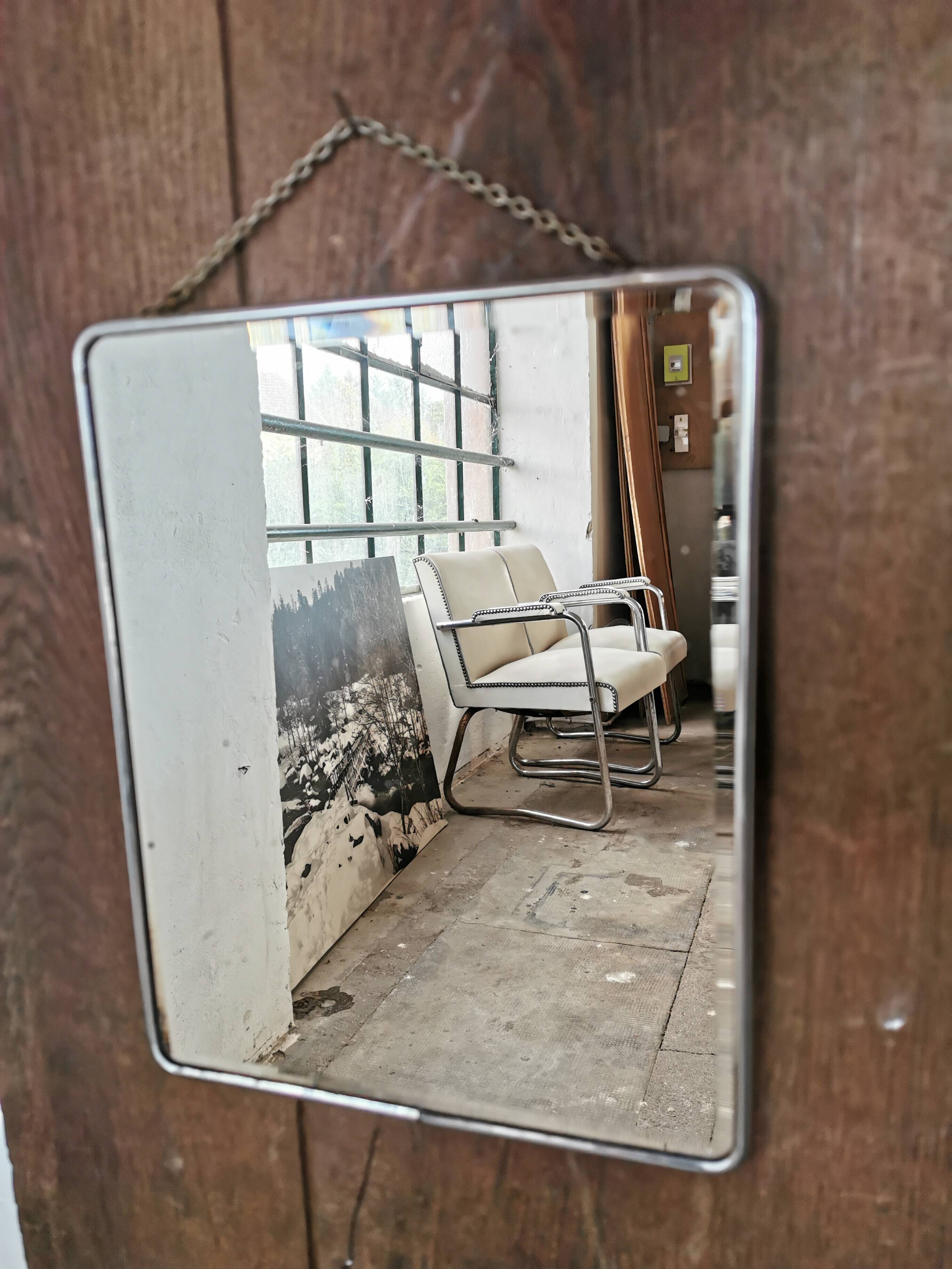Set of 4 barber mirrors