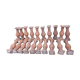 About twenty terracotta balusters from Castelnaudary