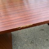 Vintage Scandinavian desk Gauthier boat 1980 in wood