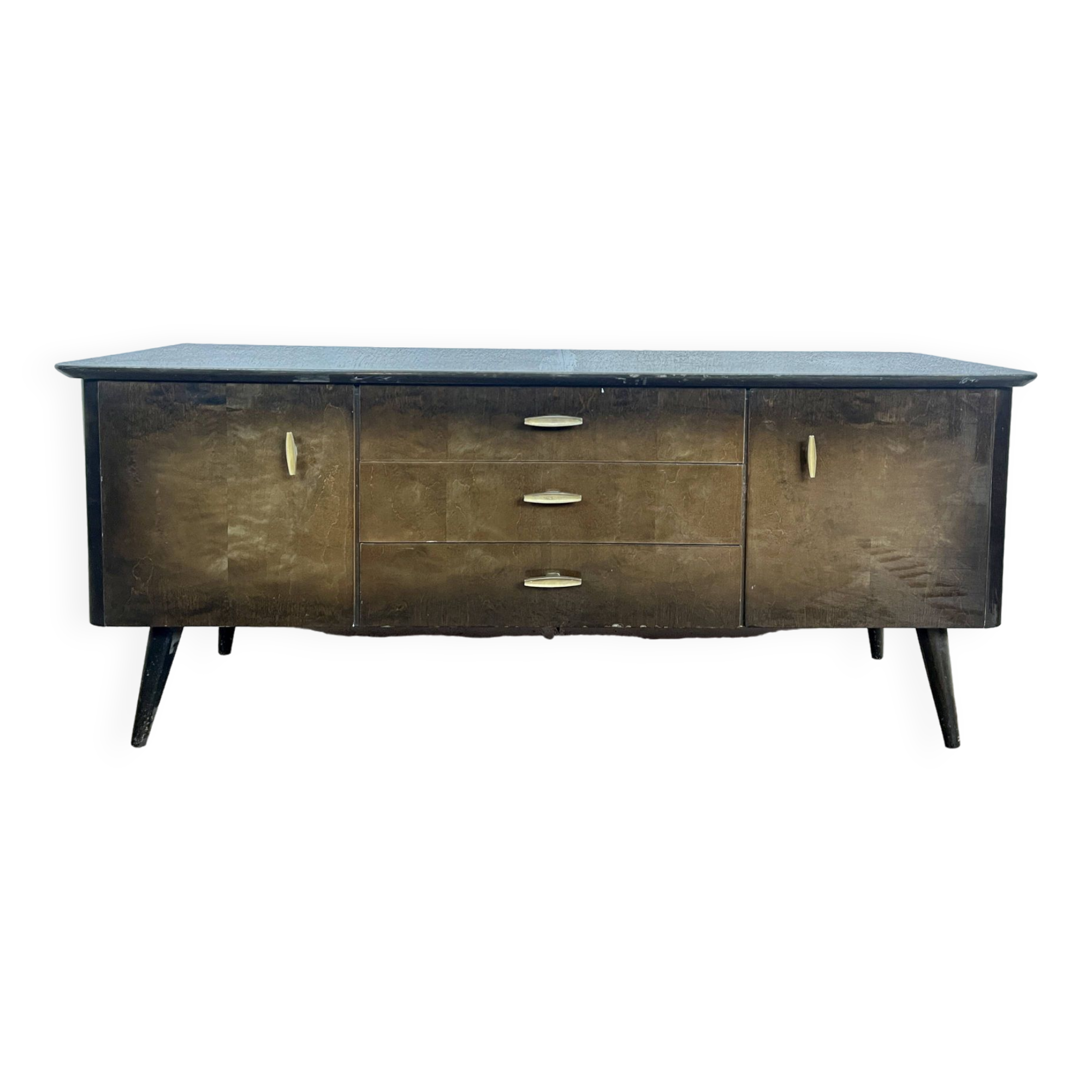 French modernist vintage TV/hifi cabinet