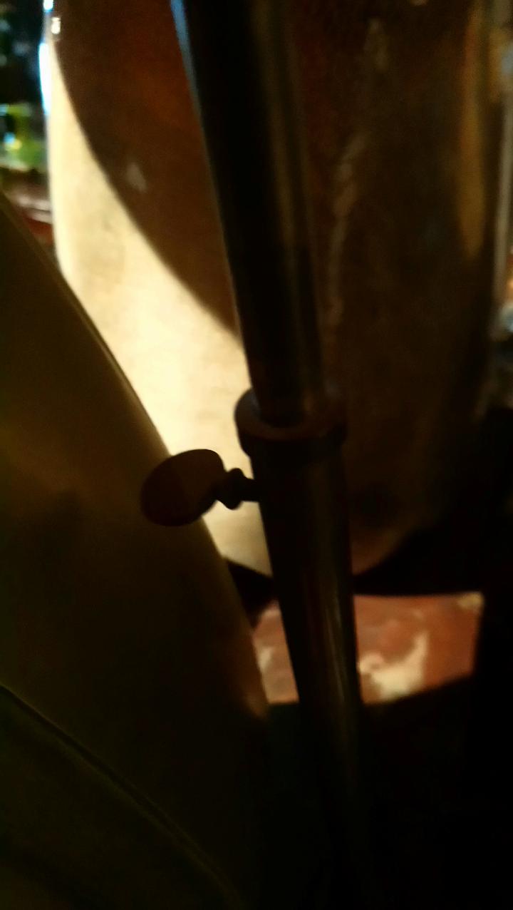 Bronze lamp topic Pharaoh years 50/60
