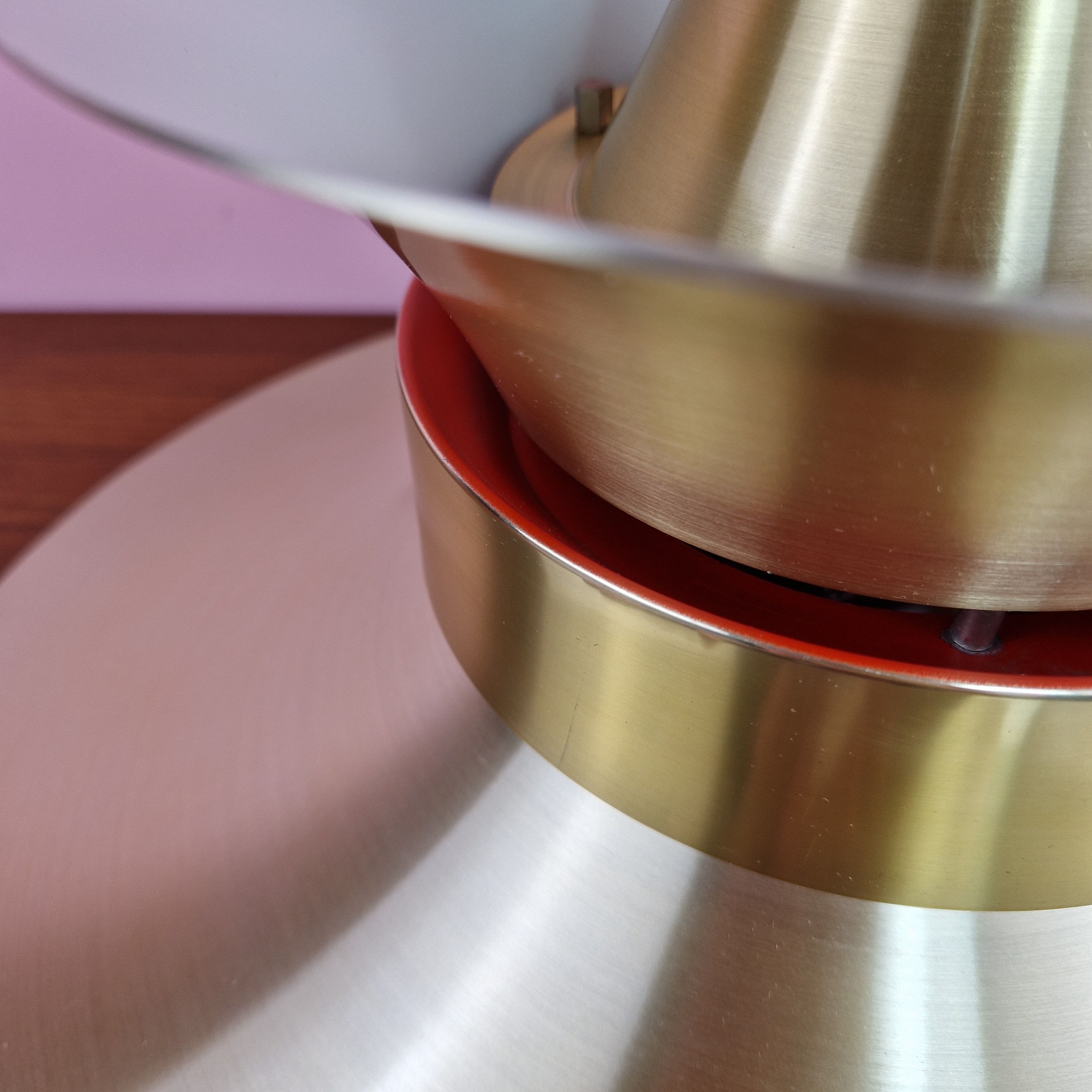 Danish Modern Pendant Lamp by Bent Nordsted for Lyskaer Belysning, 1970s