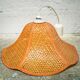 Rattan & cane petal suspension