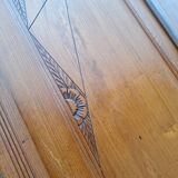 Grande armoire art déco, meuble penderie ancien