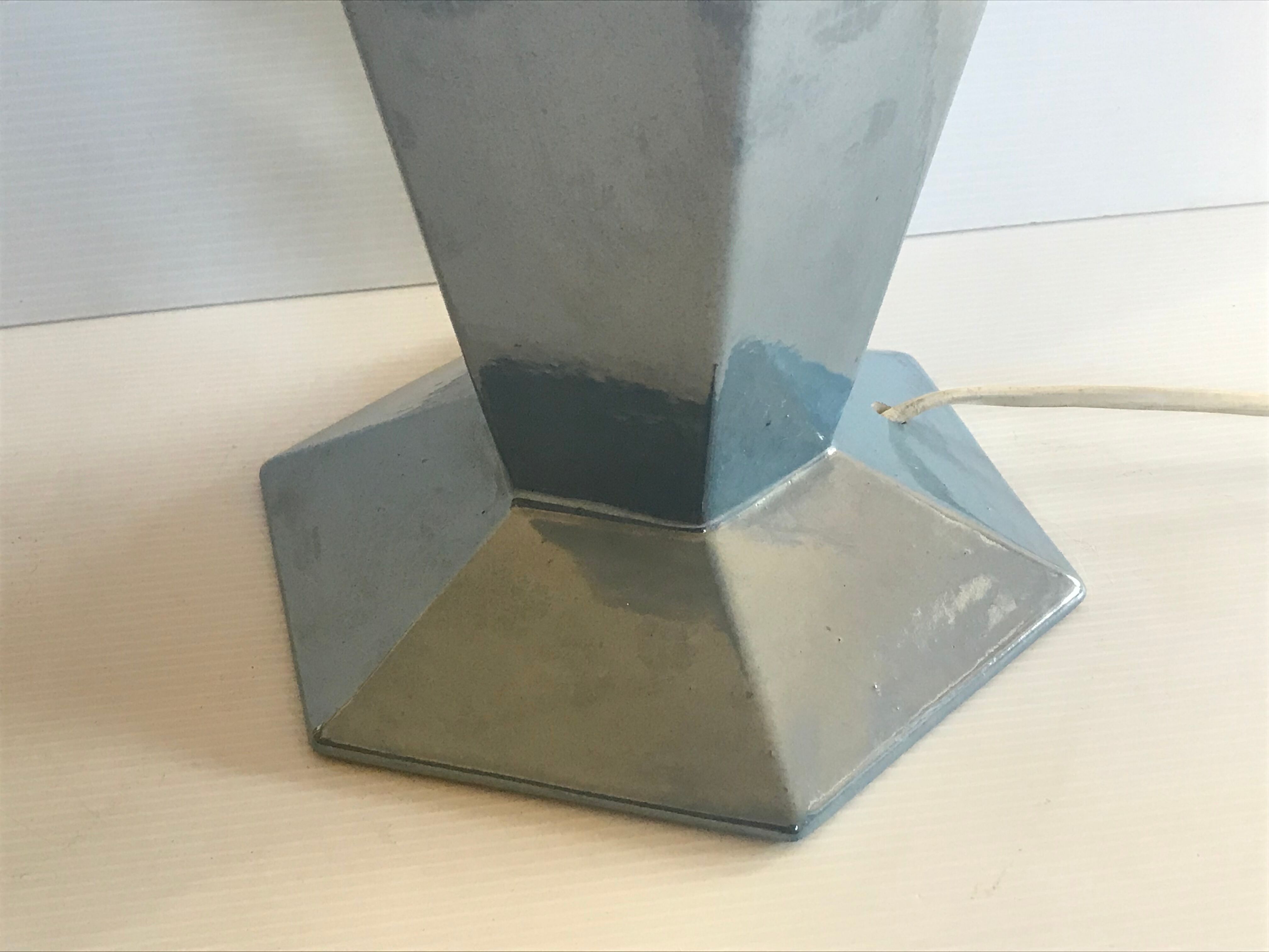 Vintage ceramic lamp foot 48cm