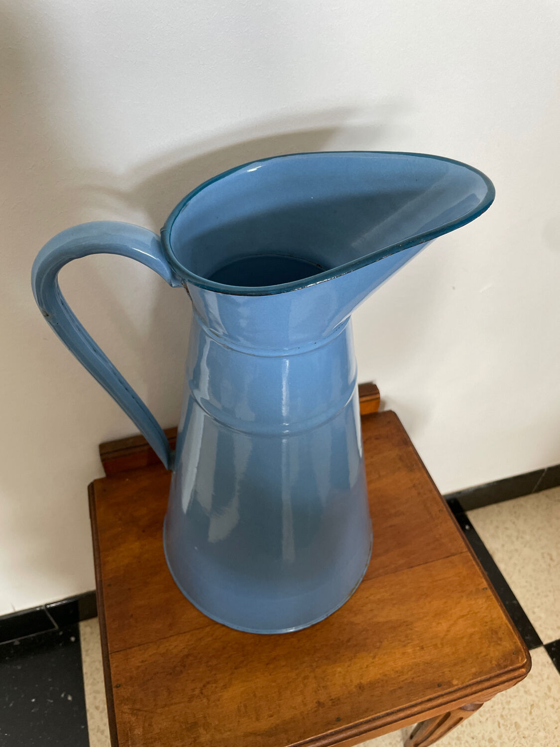 Blue Pitcher