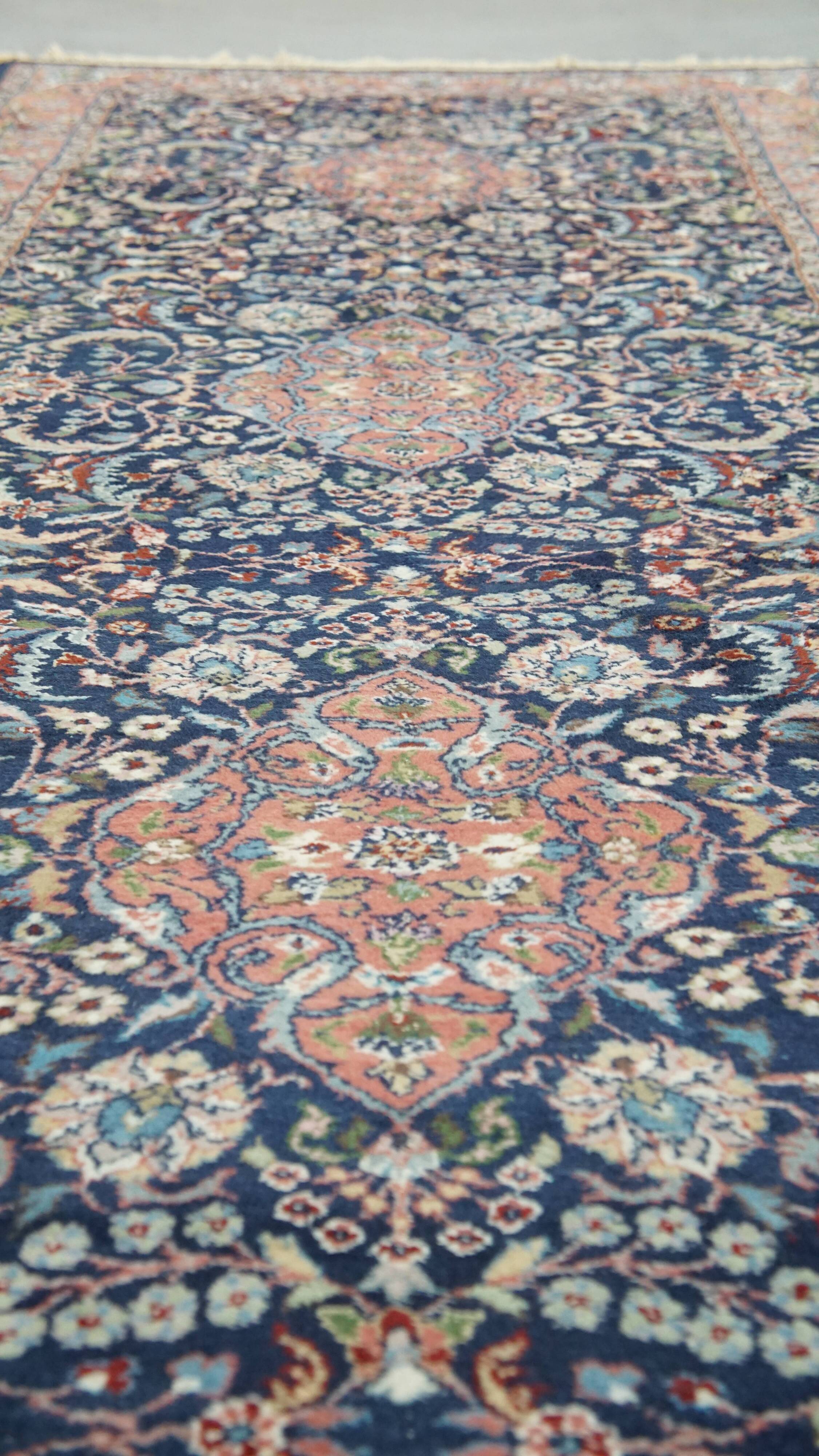 Dark Blue Runner – 283x105cm