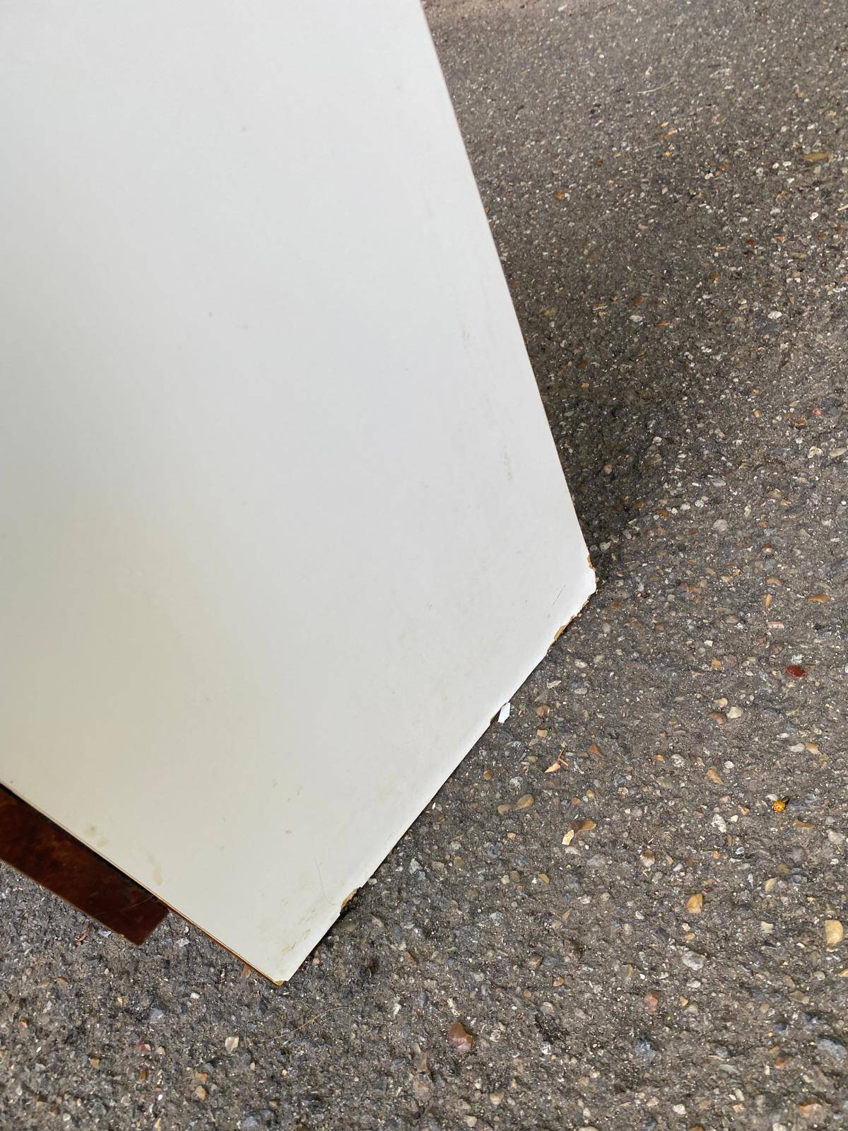 Commode loupe d'orme 1970 4 tiroirs