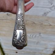 Pelle de service à poisson en argent poinçon Minerve