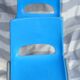 Pair of tubular metal child chains and plastic seat