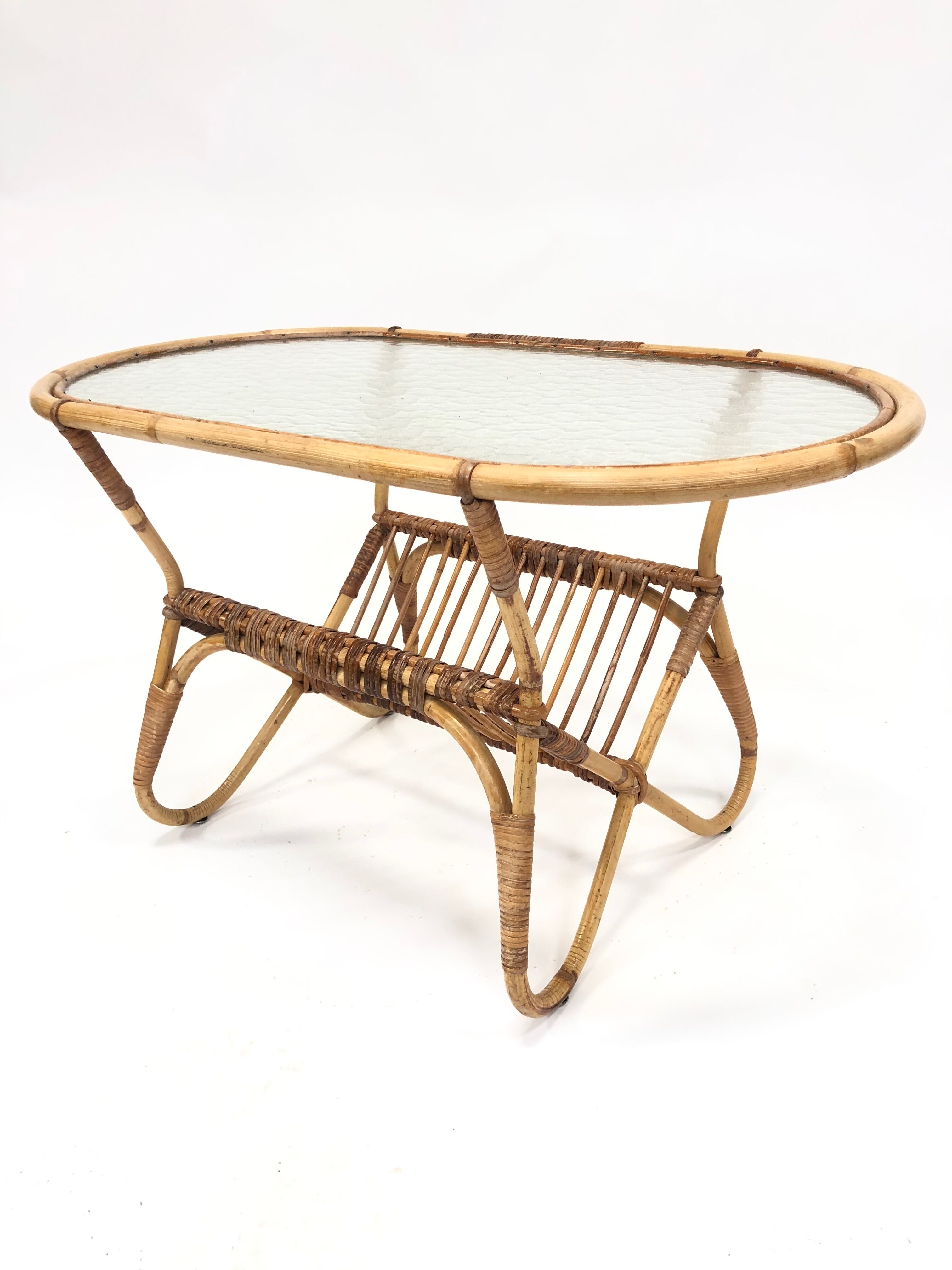 Vintage side table by Rohe Noordwolde, 1960, Netherlands Dirk van Sliedregt