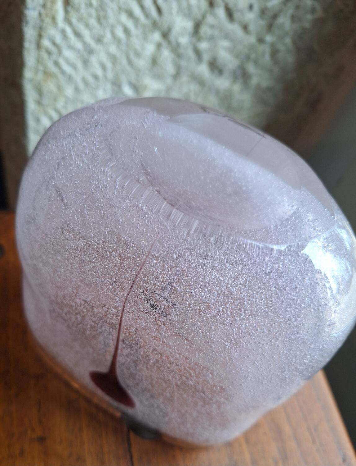 Kosta Boda bubble glass vase