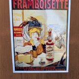 La Framboisette advertising plaque