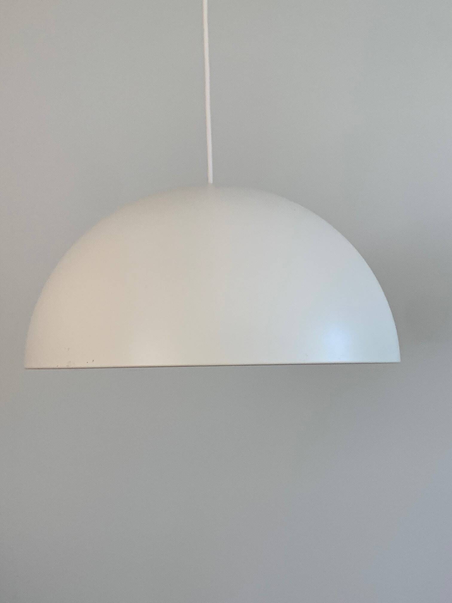 suspension métal blanche - Suède années 80/90