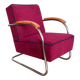 Functionalist armchair, restored, Czechoslovakia