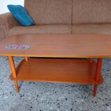Vintage table two trays