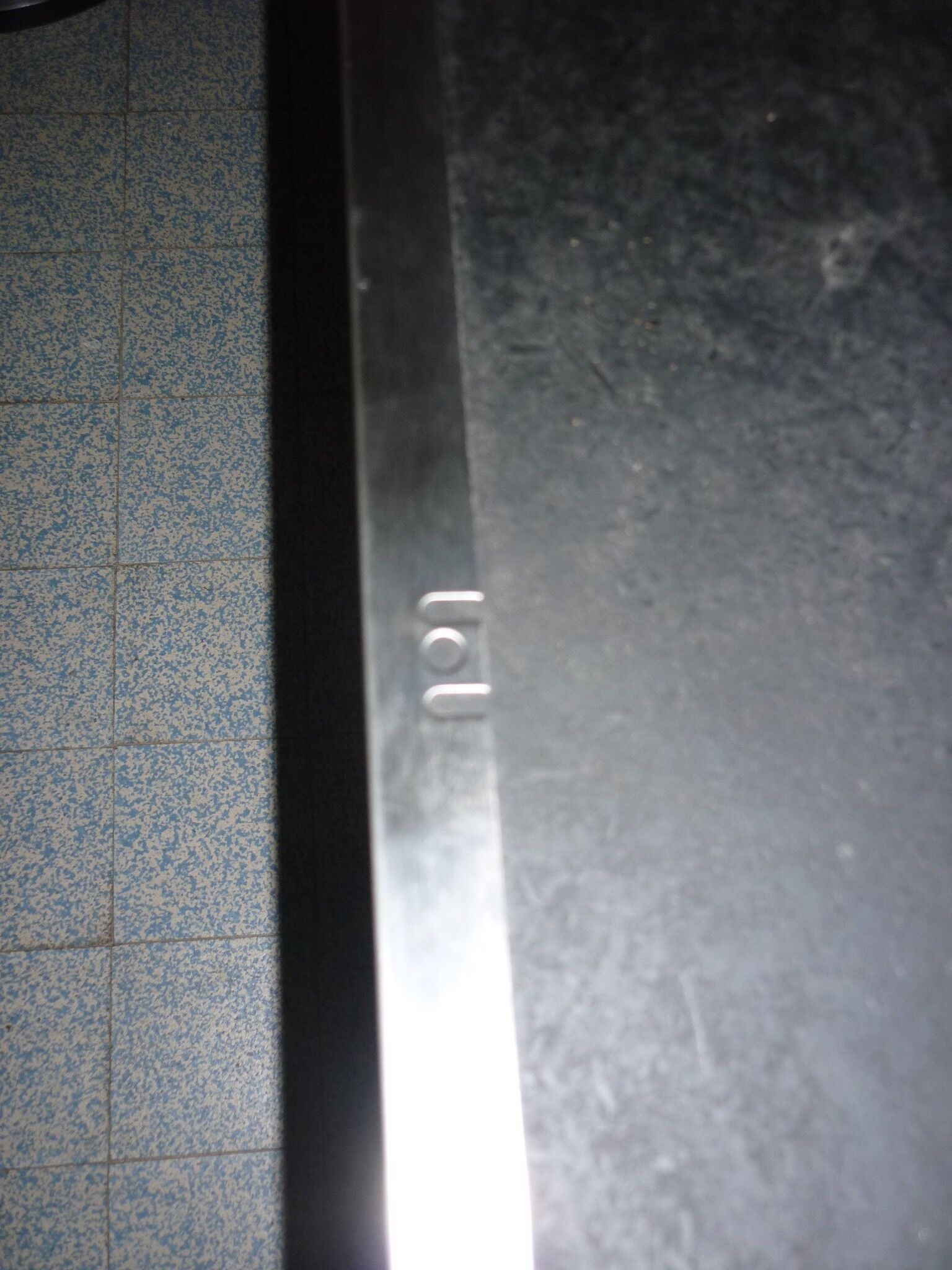 Miroir rectangulaire moderne cadre en acier brossé