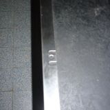 Modern rectangular mirror brushed steel frame