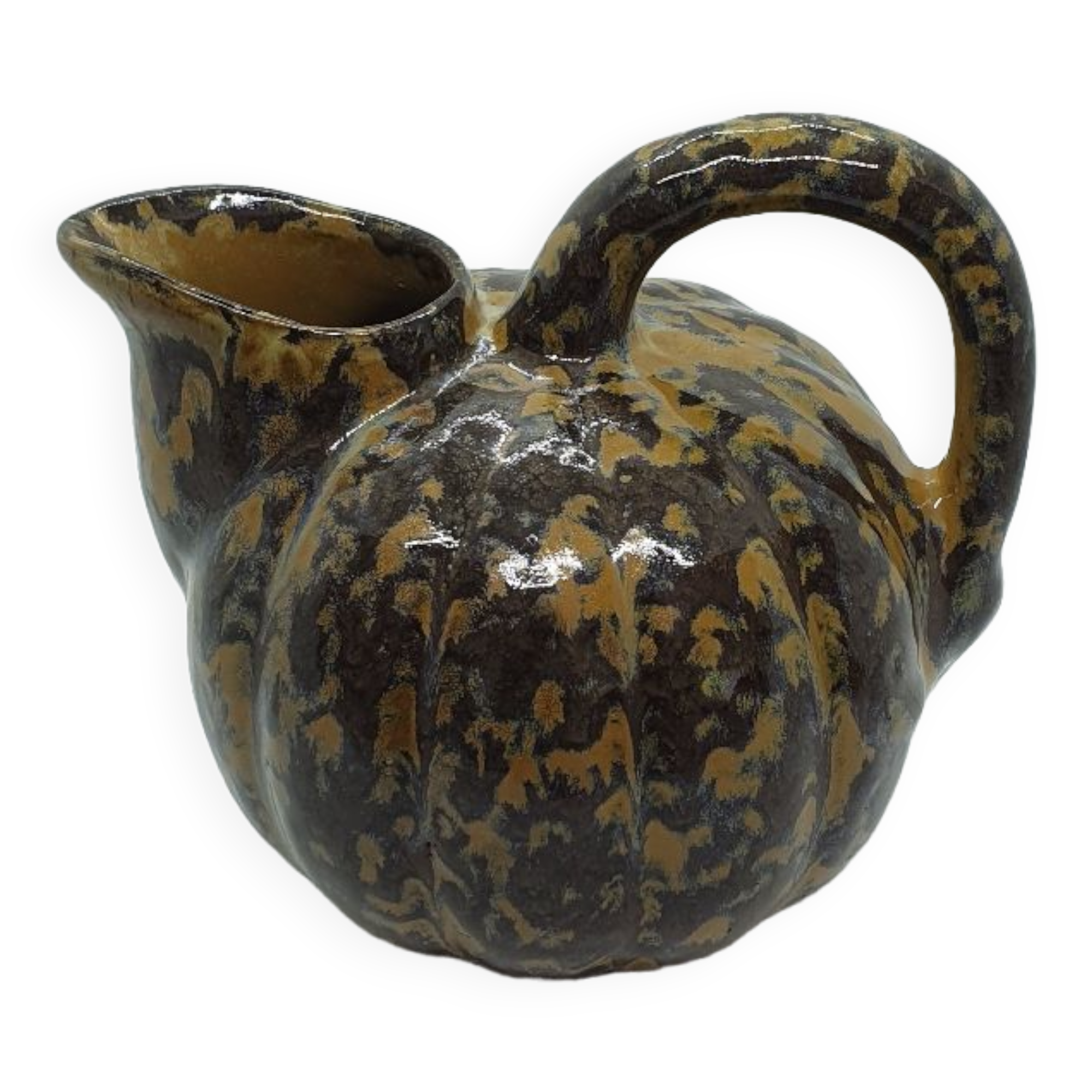 Ceramic Pumpkin Pitcher