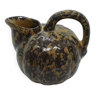 Ceramic pumpkin pitcher