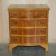 Vintage Pair of Large Knotty Fir and Burl Chests of Drawers