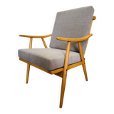 Mid-Century Boomerang Armchair by Jaroslav Smidek for Ton